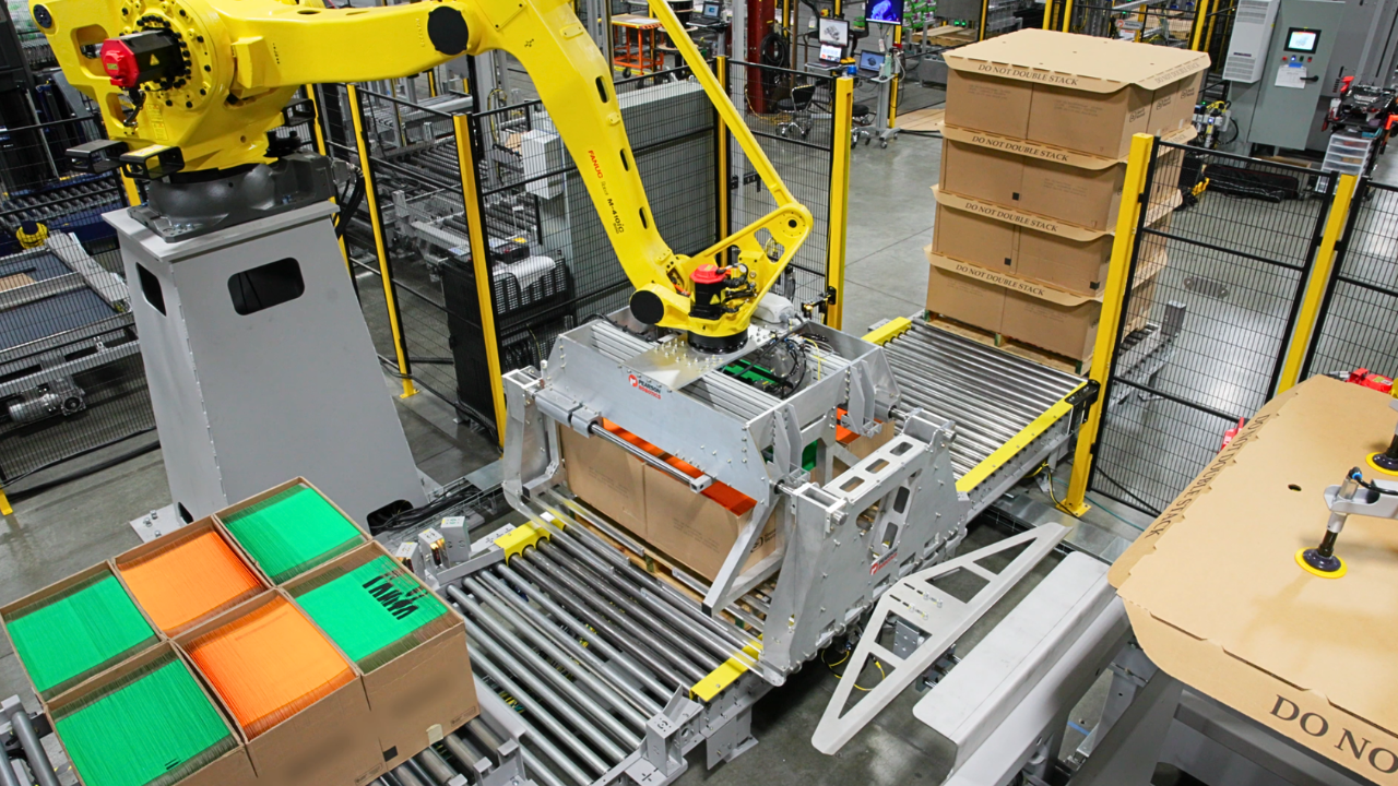 Heavy Product High Strength Case Forming   BF40 Bliss Former 2